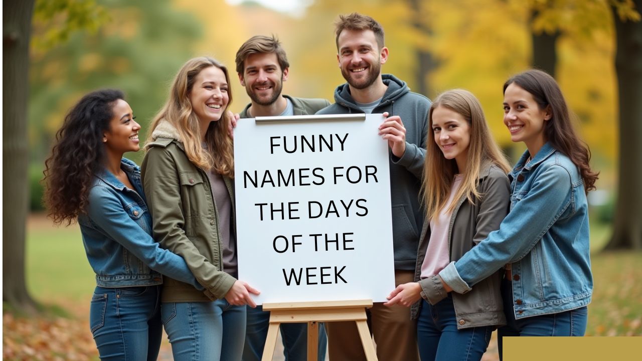 Funny Names for the Days of the Week