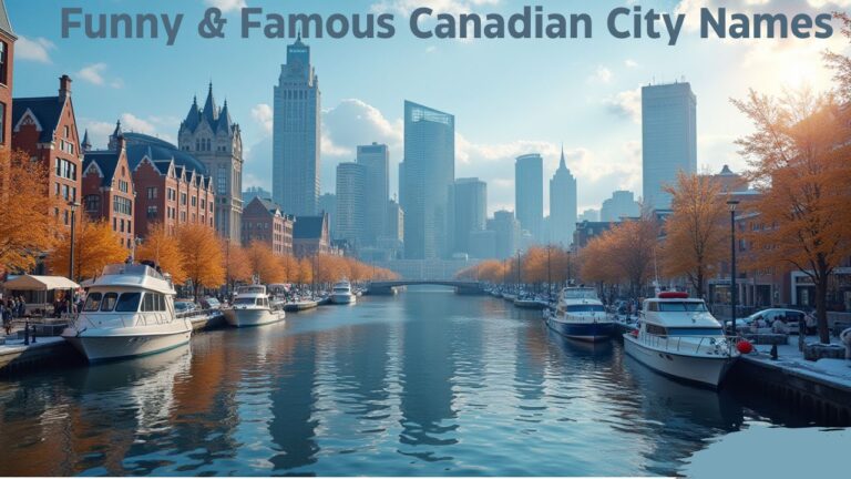 Canadian City Names