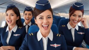 funny names for flight attendants