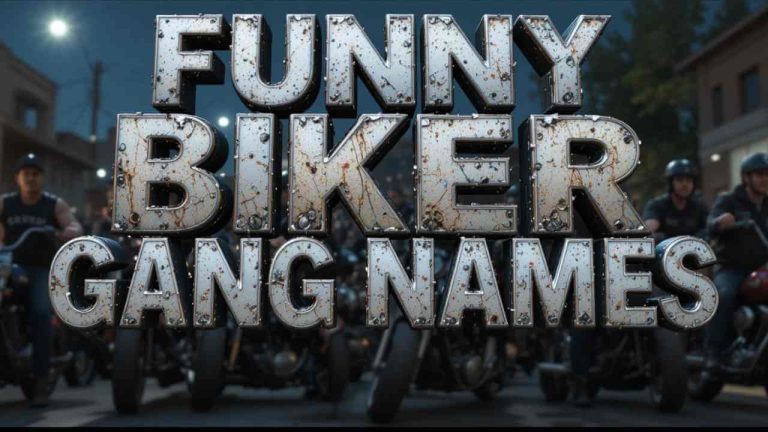 funny biker gang names