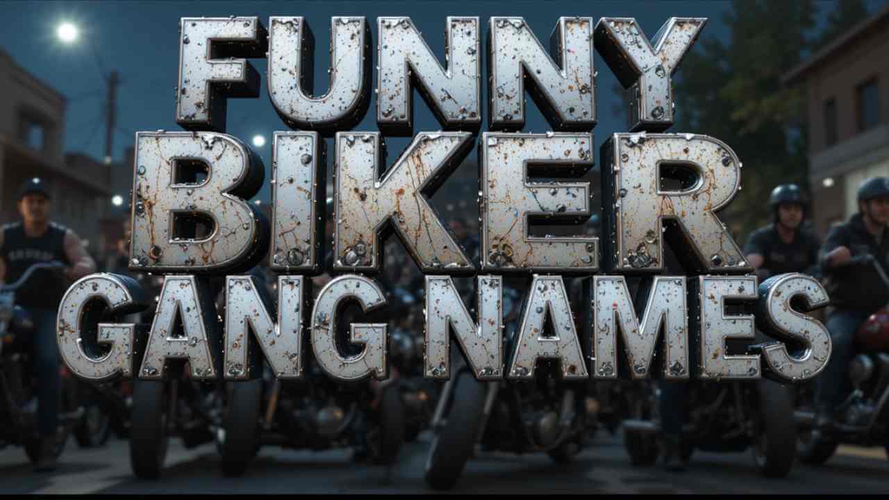 funny biker gang names