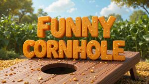 funny cornhole names