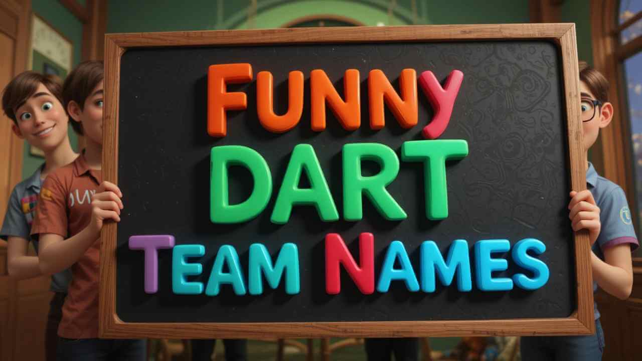 funny dart team names