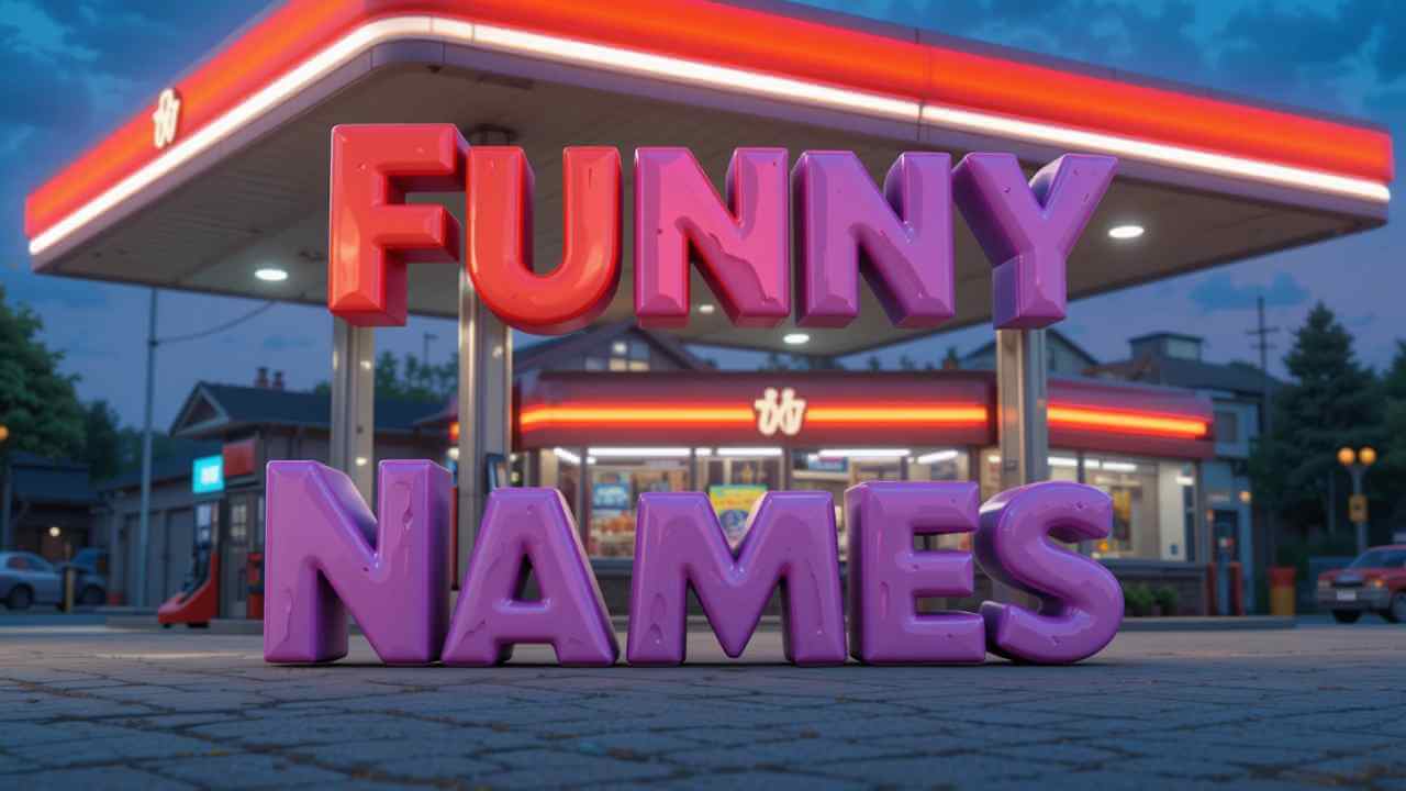 funny gas station names