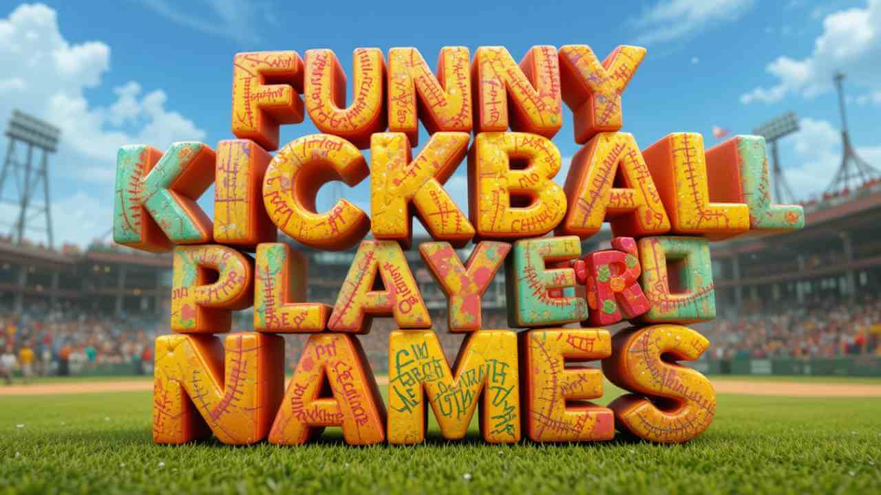 funny kickball player names