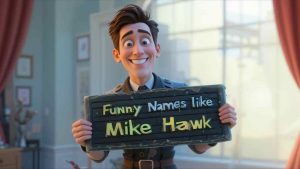 funny names like mike hawk​