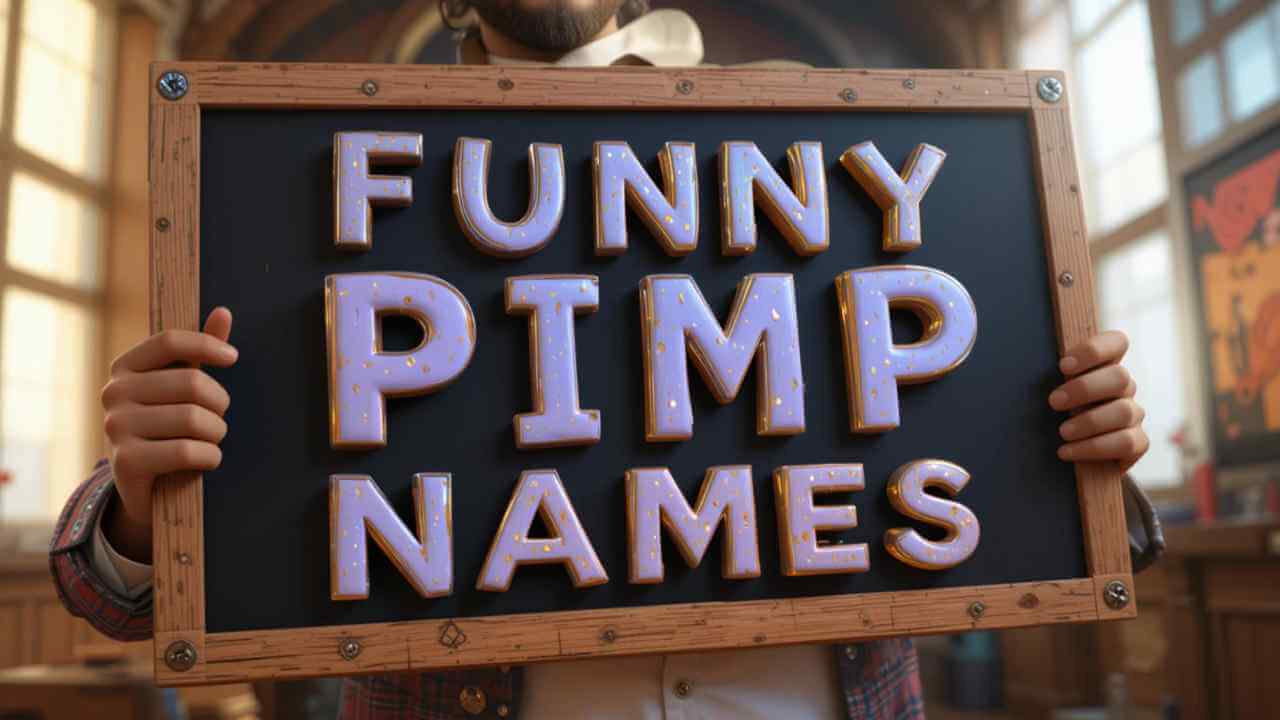 Pimp Verb 200+ Funny & Creative Pimp Names - namesprovider.com