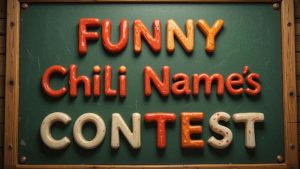 funny chili names for contest