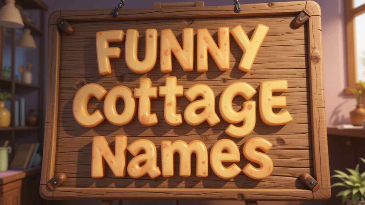 funny cottage names​