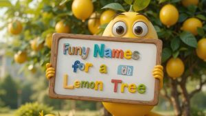 funny names for a lemon tree