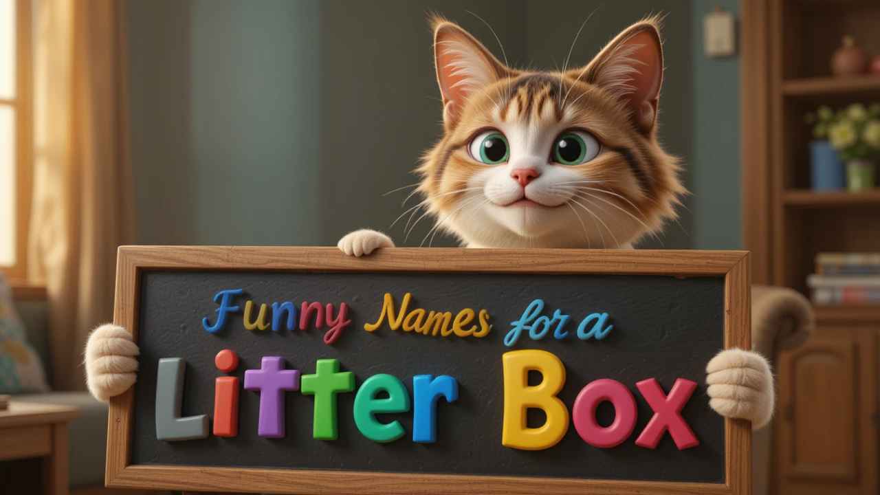 funny names for a litter box