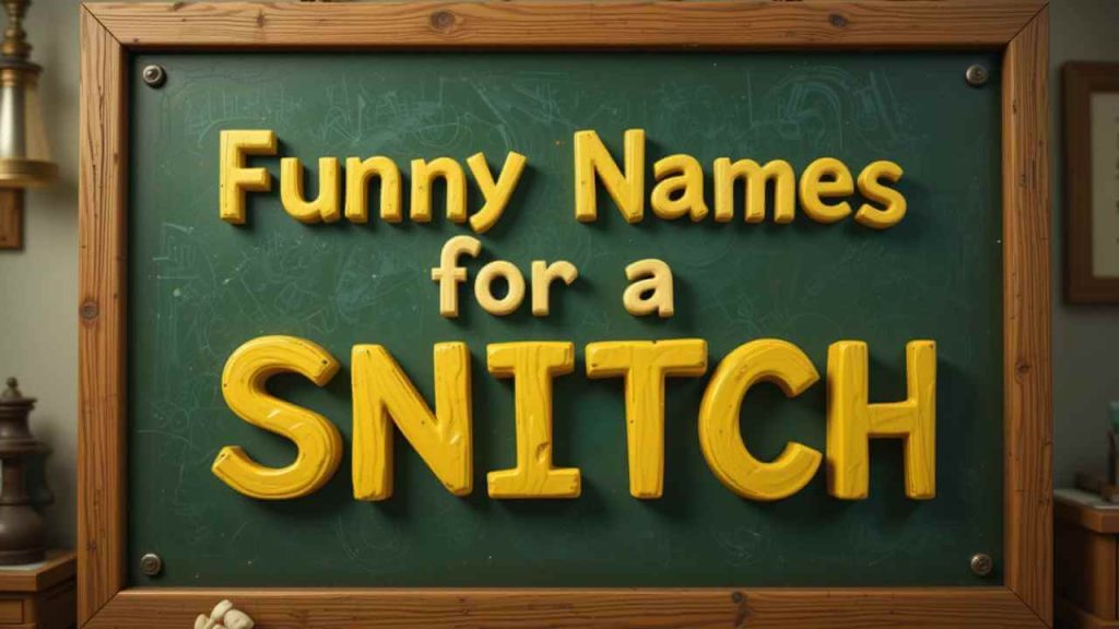 Snitch Names 199+ Funny & Creative Names for a Sniffer - namesprovider.com