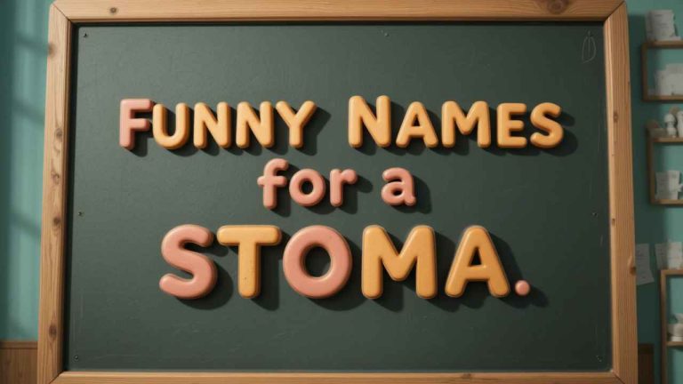 funny names for a stoma