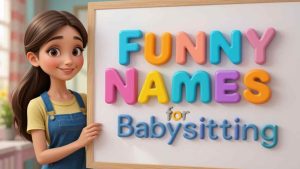 funny names for babysitting