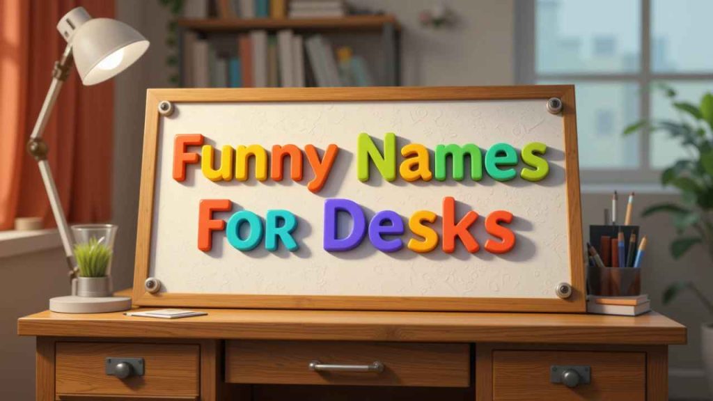 200+ Funny & Creative Names for Desks - namesprovider.com