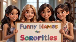 funny names for sororities​