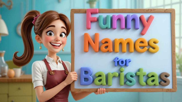 funny names for baristas