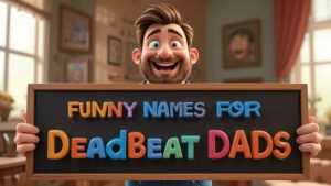 funny names for deadbeat dads