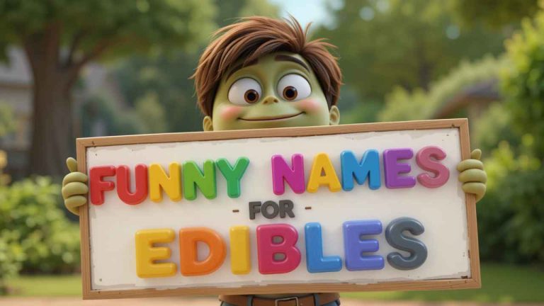 funny names for edibles