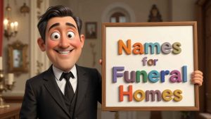 funny names for funeral homes​