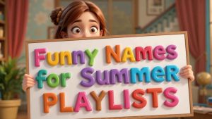funny names for summer playlists