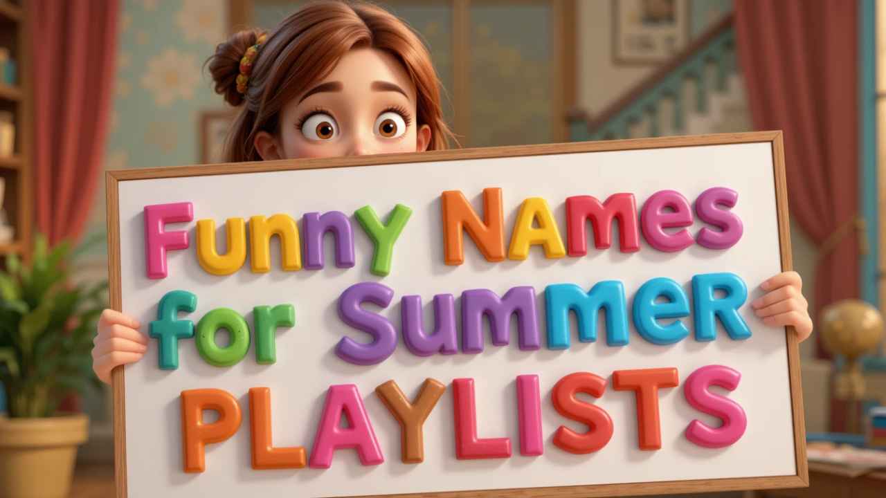 funny names for summer playlists