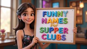 funny names for supper clubs