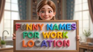 funny names for work location