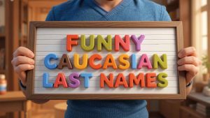 funny caucasian last names