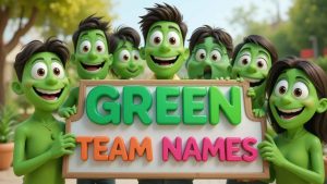 funny green team names
