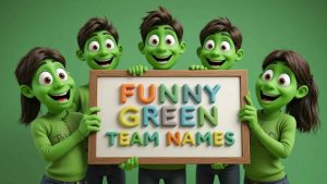funny green team names