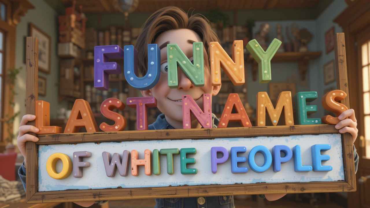 funny last names of white people
