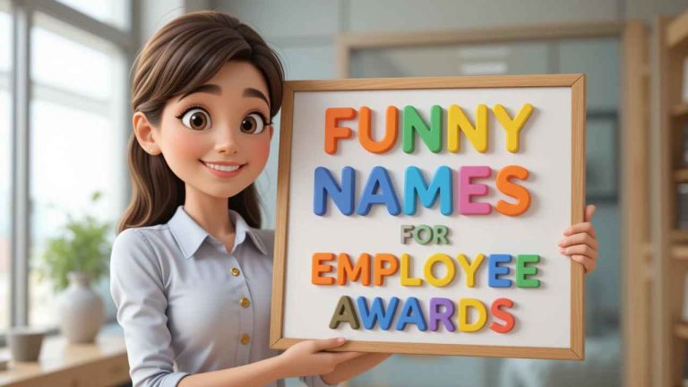 funny names for employee awards