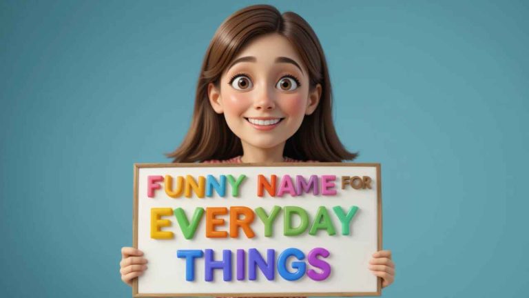 funny names for everyday things
