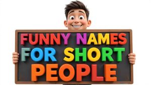 funny names for short people