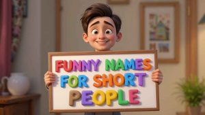 funny names for short people