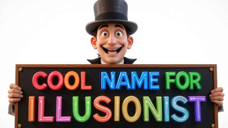 cool names for illusionist