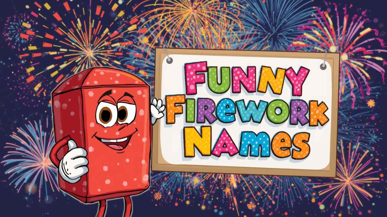 funny firework names