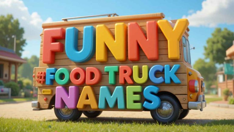funny food truck names
