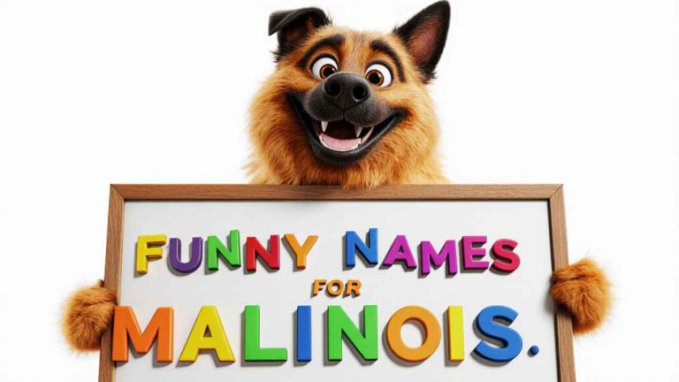 funny names for belgian malinois