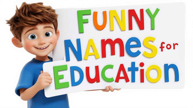 funny names for education