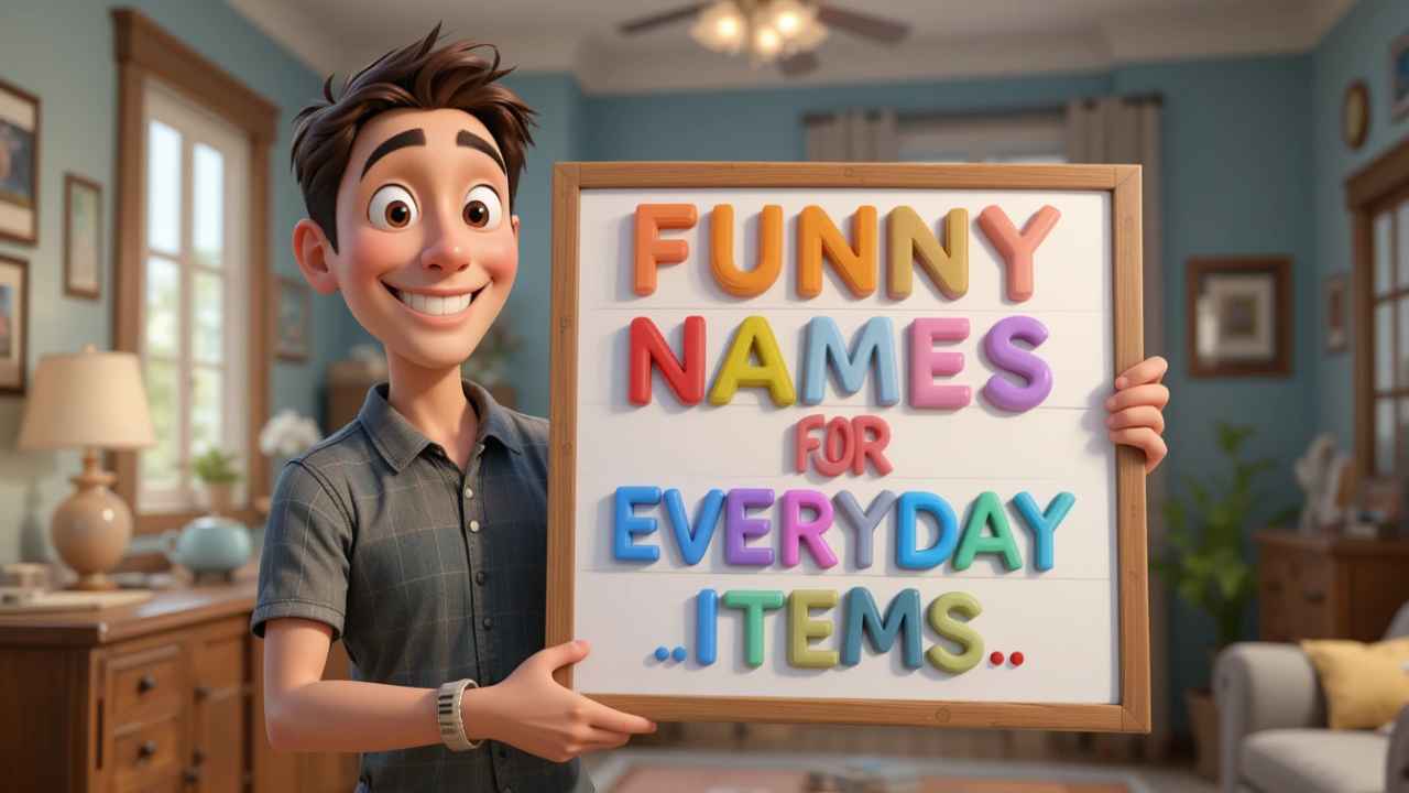 funny names for everyday items