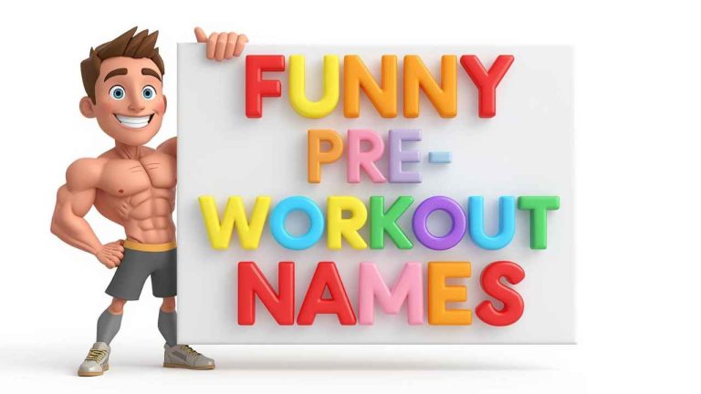 funny pre workout names