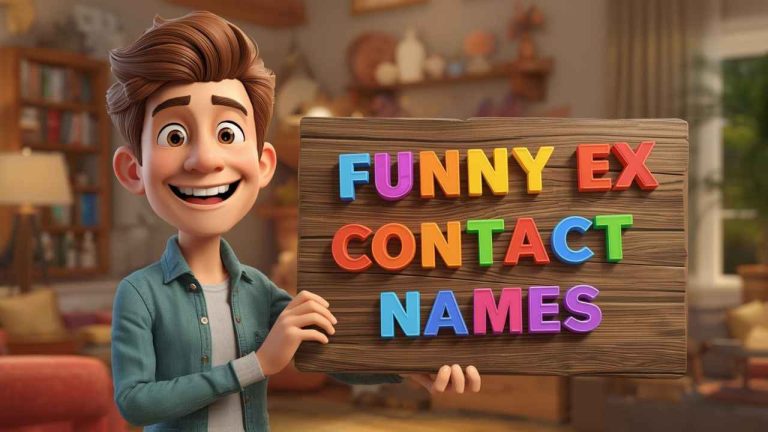 funny ex contact names