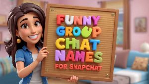 funny group chat names for snapchat