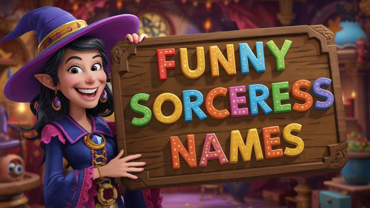 funny sorceress names