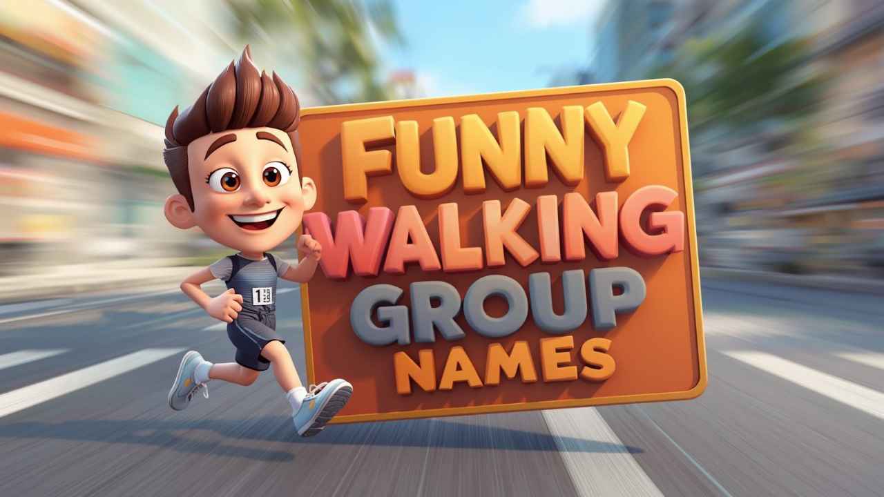 funny walking group names