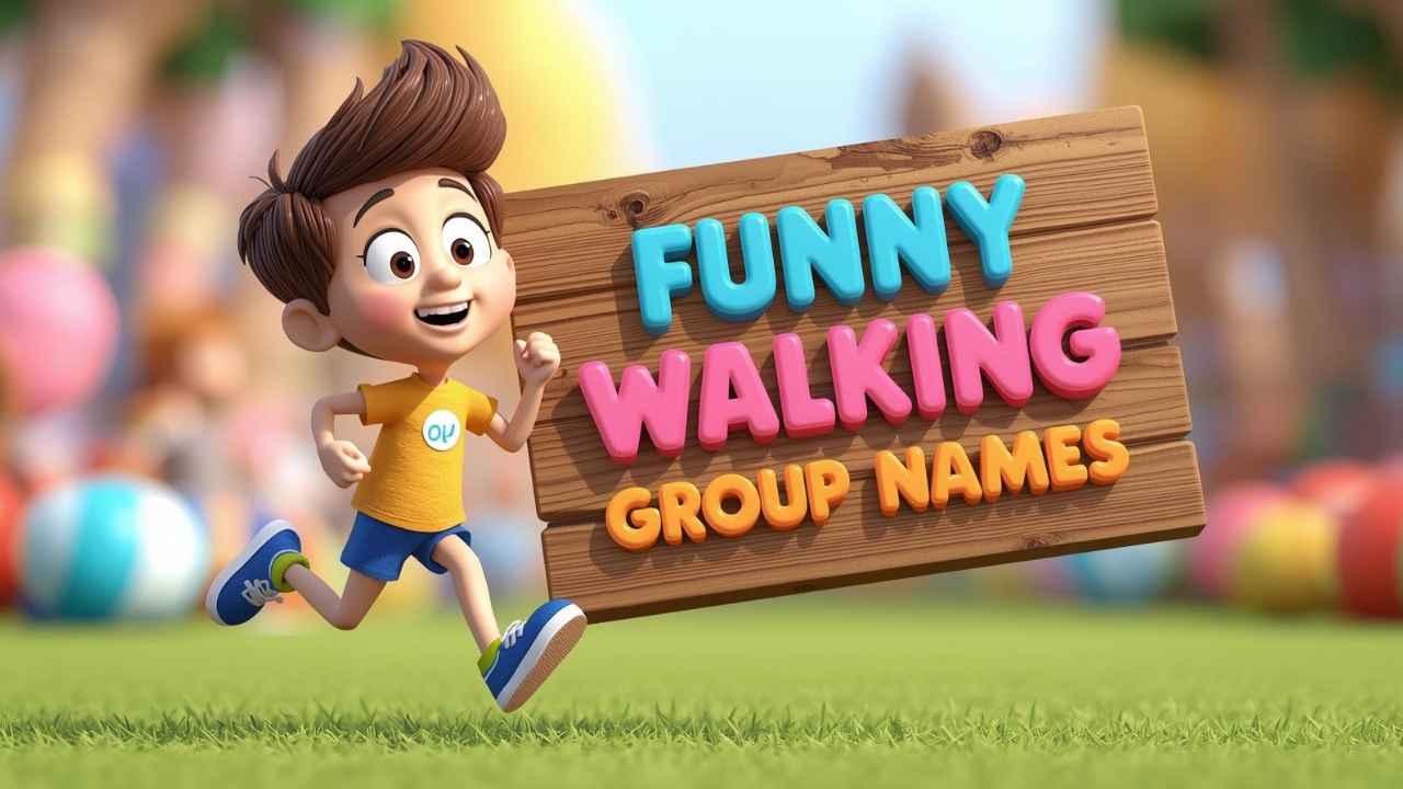 funny walking group names