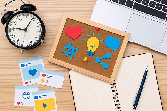How to plan a month of social media content in one hour